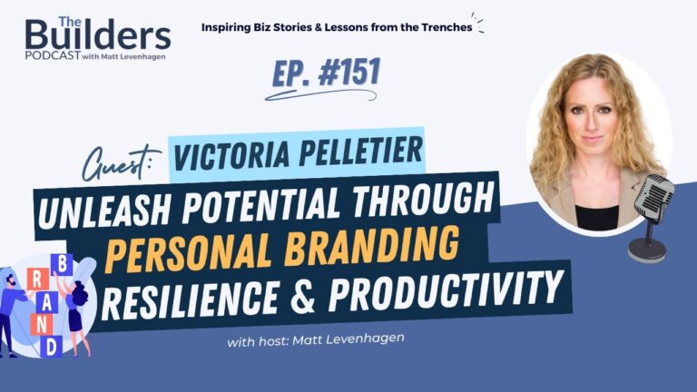 Read more about the article Victoria Pelletier – Unleash Potential Through Personal Branding, Resilience & Productivity
